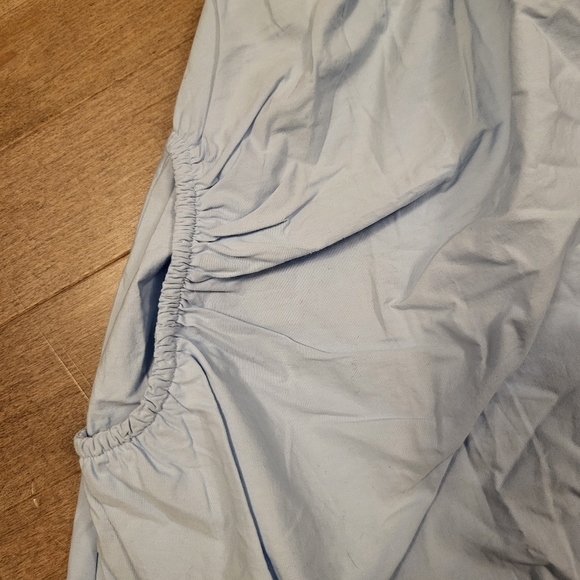 Zara blue cotton halter dress, size S - Picture 6 of 12